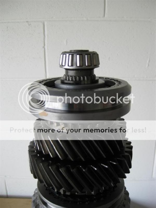 T5 input shaft to output shaft bearing is a cone type? Ford Mustang