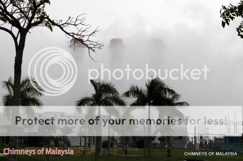 Chimneys of Perlis Power Plant