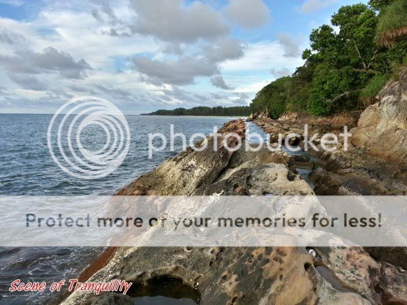 Rocks of Tanjung Layang Layangan