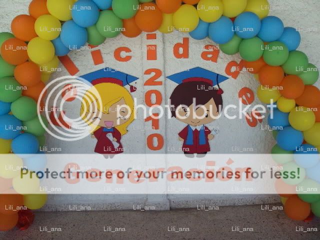 Decoración con globos para graduación de kinder - Imagui Decoración con globos para graduación de kinder - Imagui