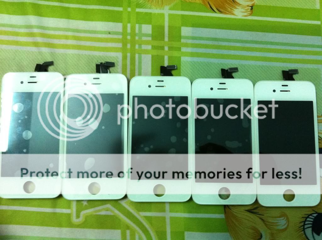 Chuyên màn hình, náp lưng zin bóc máy iphone 4 và 4s - 4