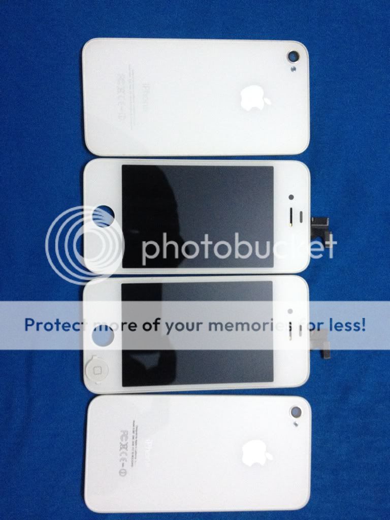 Chuyên màn hình, náp lưng zin bóc máy iphone 4 và 4s