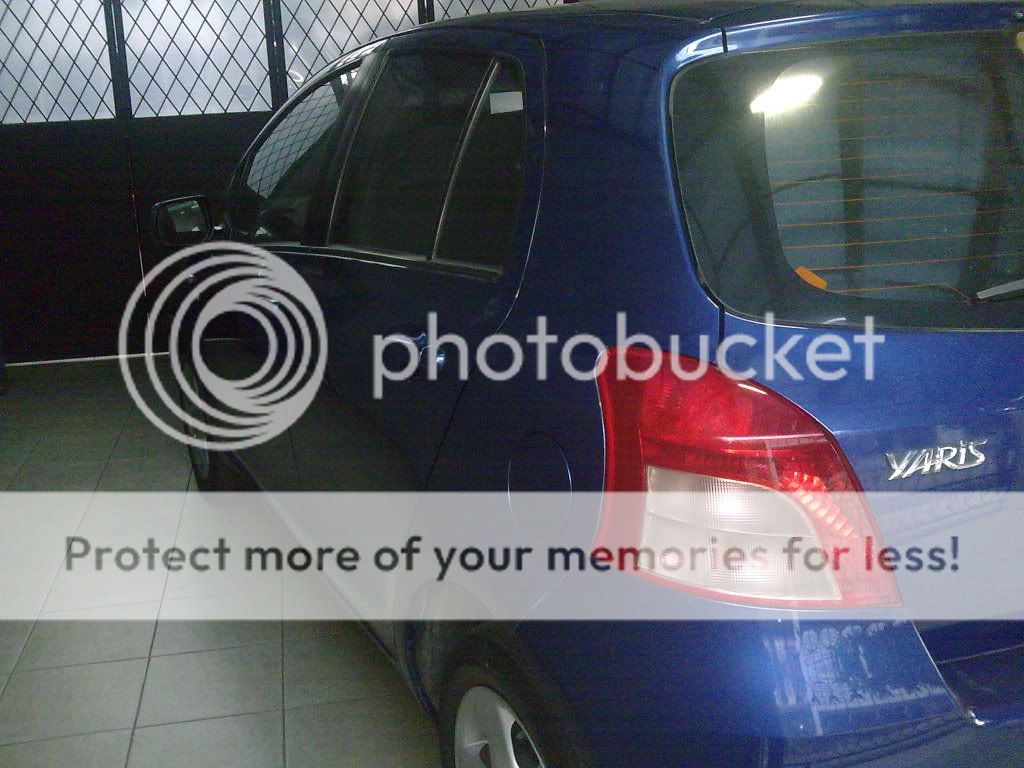 Dijual Yaris Matic Biru